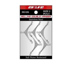 Fırdöndü Rolling Double Hanger