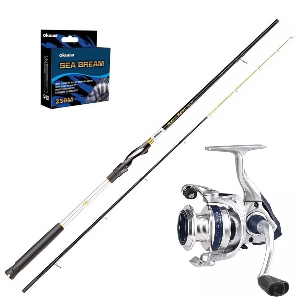 Okuma Aria 6000 - Okuma Wave Boat 180cm Tekne Olta Seti