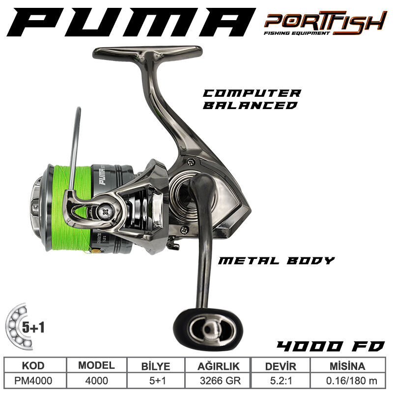 Portfish  Puma 4000 Olta Makinası