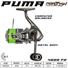 Portfish  Puma 4000 Olta Makinası