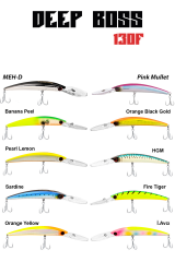 Fujin DeepBoss 130F 24gr  Maket Balık