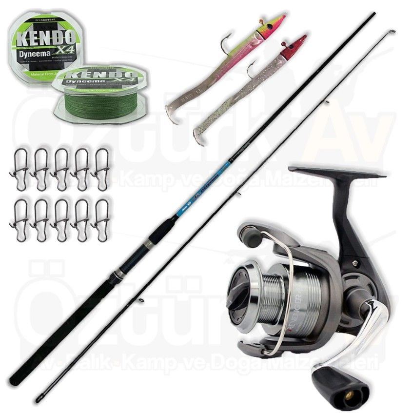 Okuma Revenger Pro 40- Okuma G-Power 210cm 5-20gr Spin Olta Seti