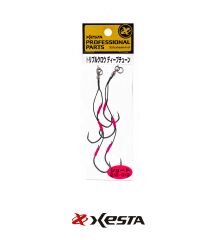 XESTA TRIPLE CLAW DEEP TUNE SHORT ASSIST 1/0-2/0