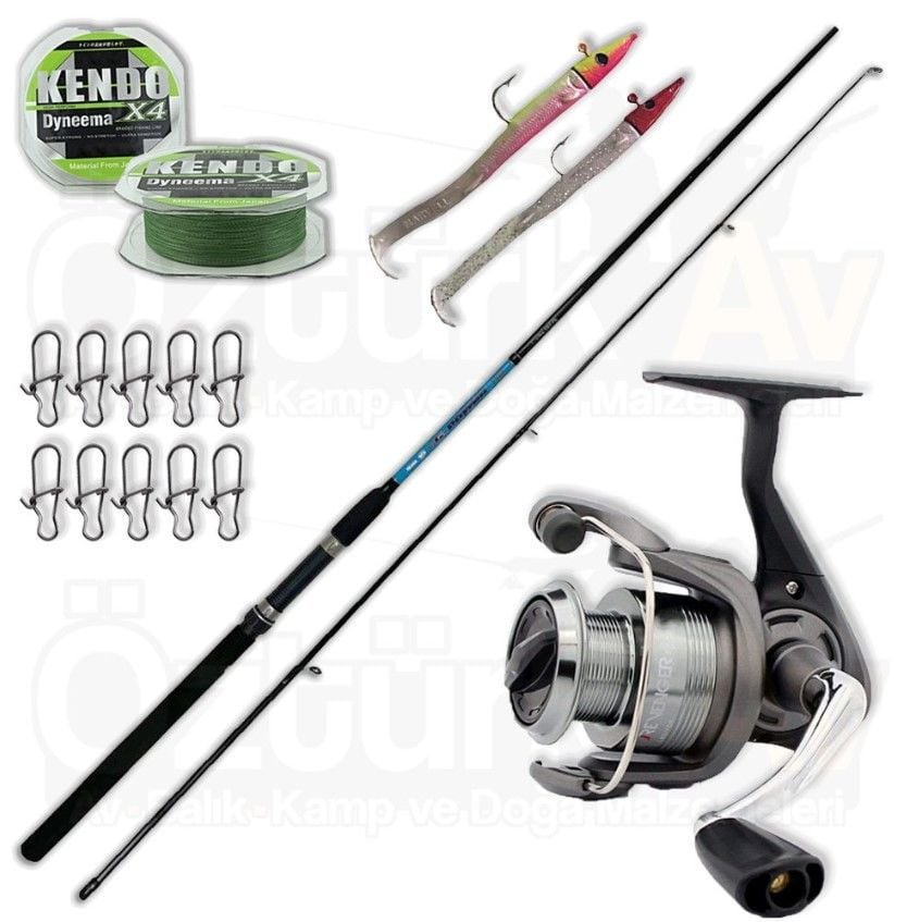 Okuma Revenger Pro 40- Okuma G-Power 240cm 15-40gr Spin Olta Seti