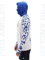 Fujin Pro Angler S24 Buff&Hoodie Lambuka Navy