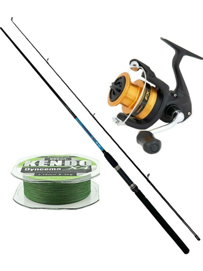 Shimano FX 3000 - Okuma G-Power 240cm 15-40gr Spin Olta Seti