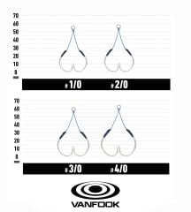 VANFOOK FT-1.5 SPINBULL FLEX ASIS 1.5 CM 2P #4/0