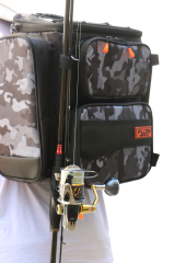 Fujin Black Camo Back Pack - Balıkçı Sırt Çantası