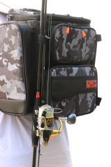 Fujin Black Camo Back Pack - Balıkçı Sırt Çantası