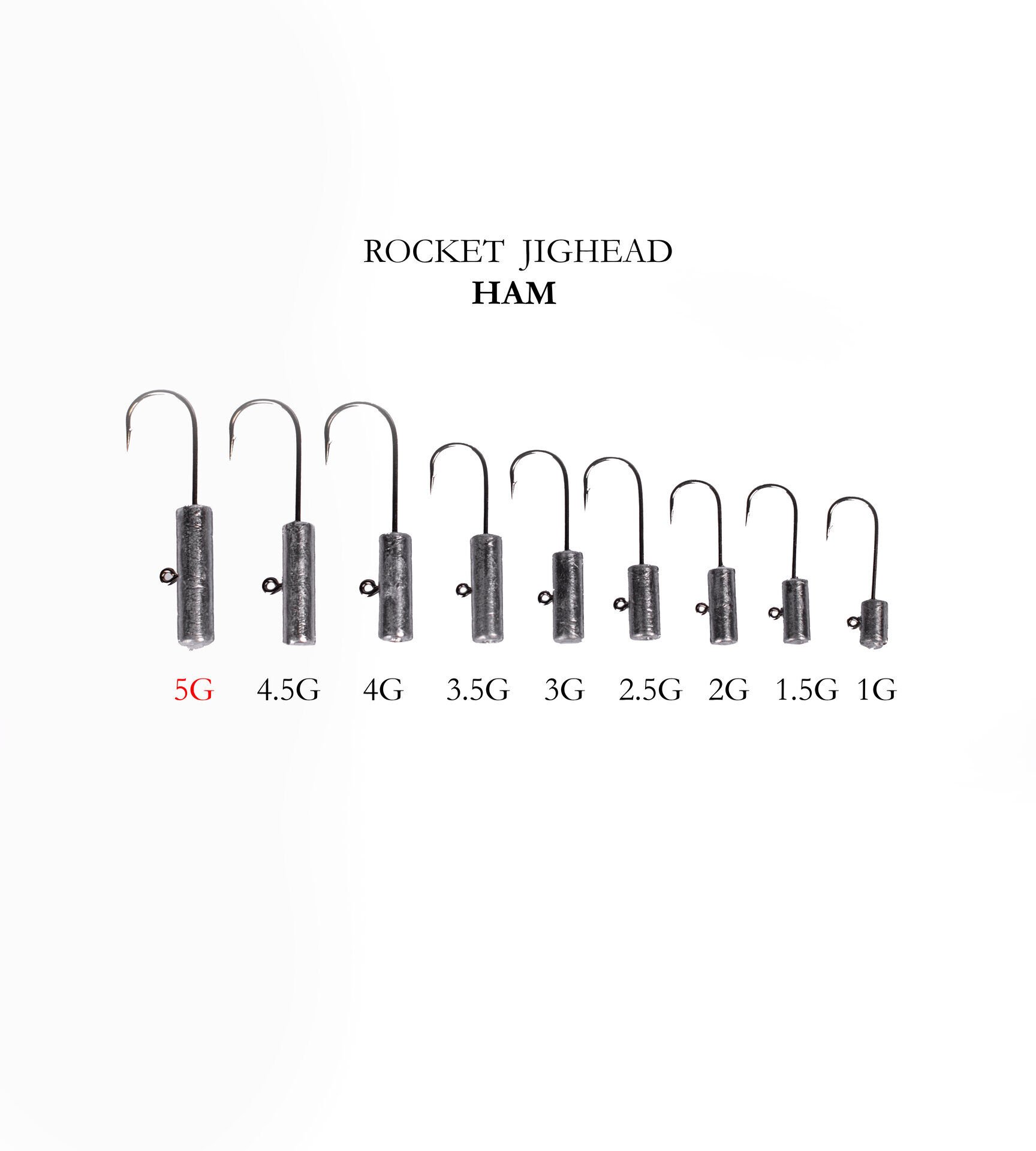 ROCKET JIGHEAD HAM 4P 5G