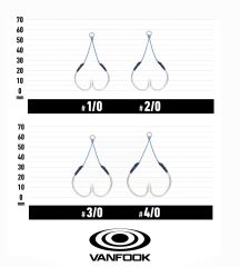 VANFOOK FT-3.5 SPINBULL FLEX ASIS 3.5 CM 2P #2/0