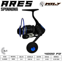 Wily Ares 4000 Olta Makinası 5+1 bb