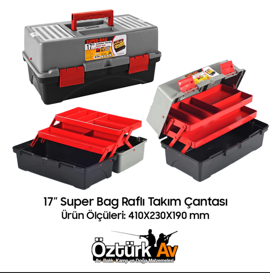 17″ Super Bag Raflı Takım Çantası