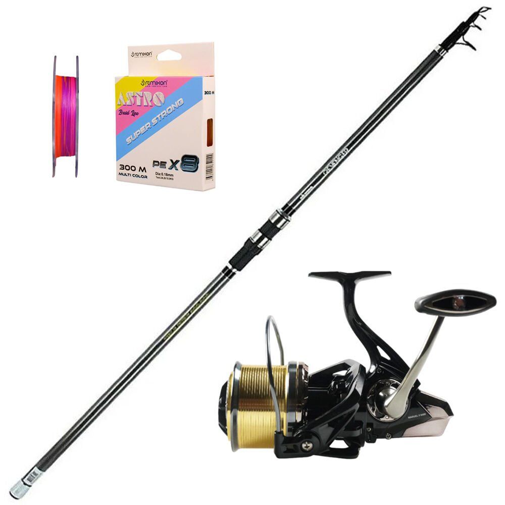 Ryuji Marvel 8000 - Okuma Revenger 420cm Surf Olta Seti