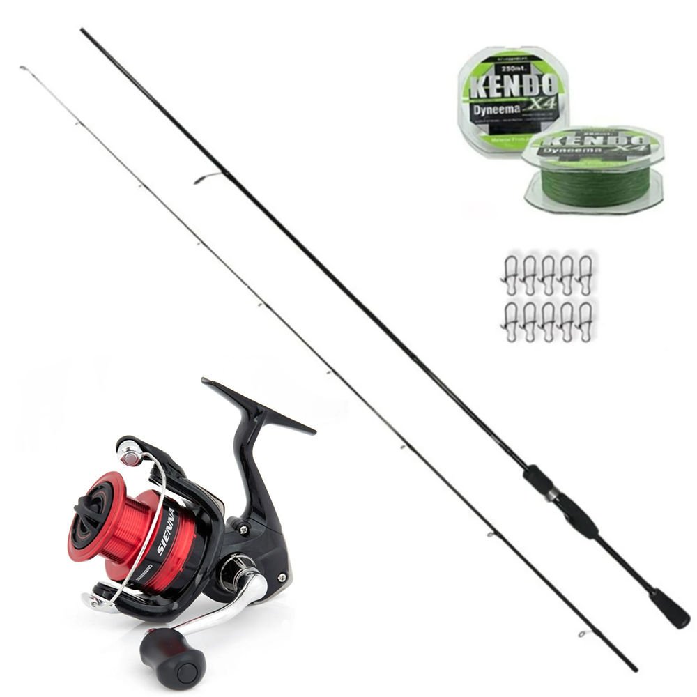 Shimano Sienna 2000  - Fujin Sniper 230cm 06-8gr LRF Olta Seti