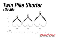 DECOY DJ-80 Twin Pike Shorter Jig Assist İğne