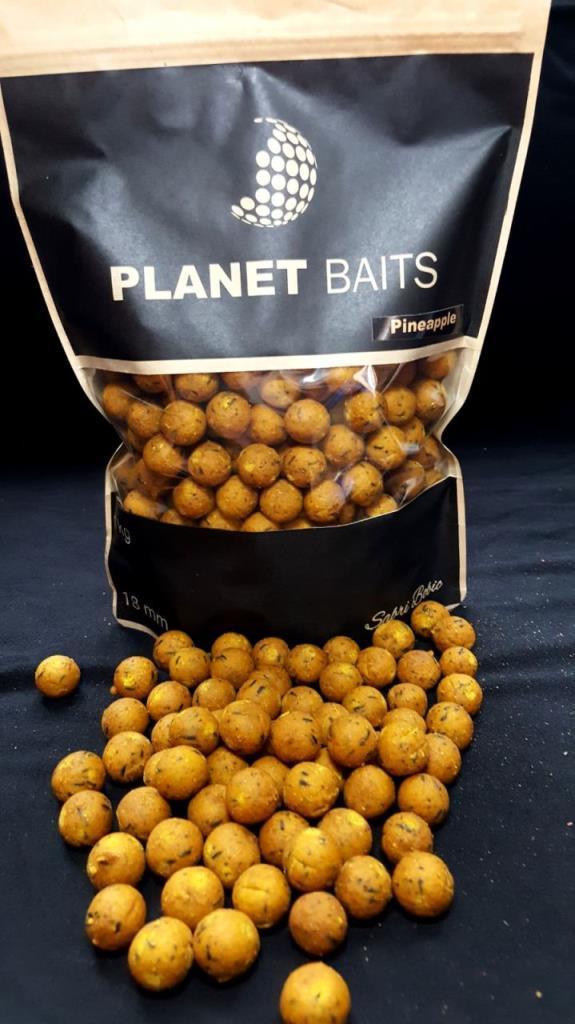 Planet Baits Pineapple 1kg 18mm Boilie Yem