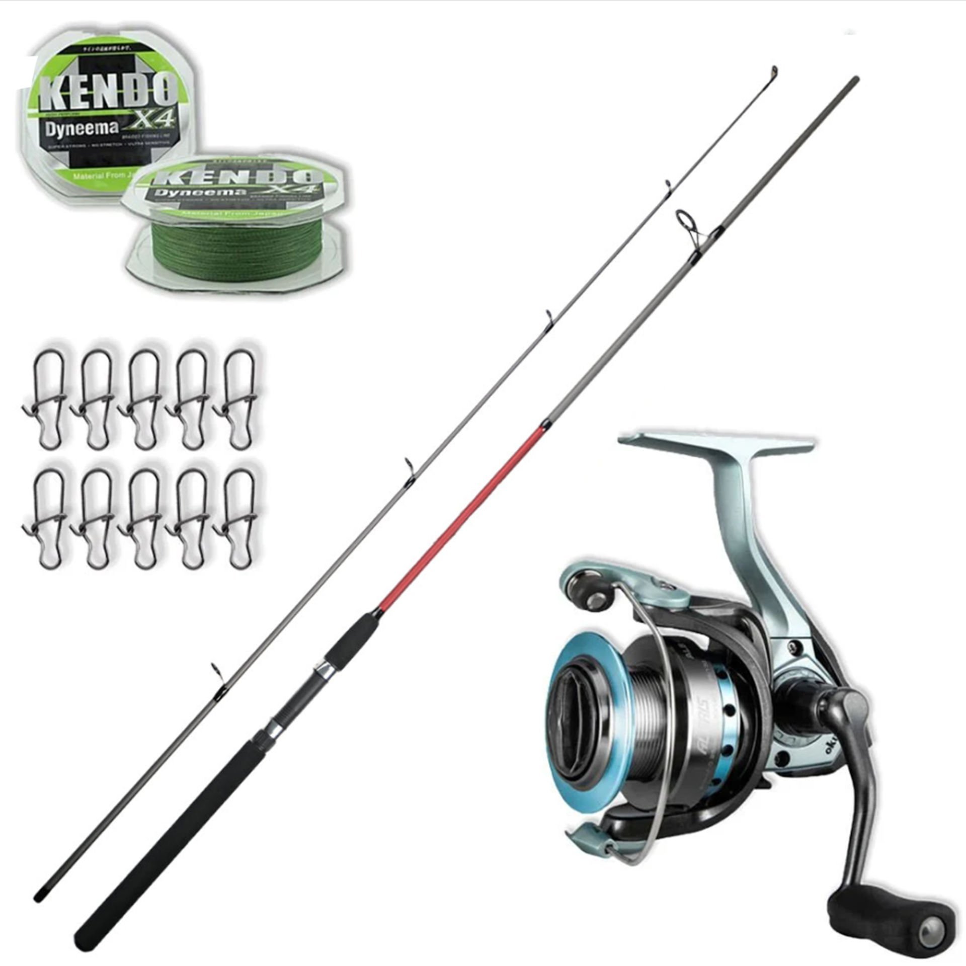 Okuma Alaris 40 - Remixon Flex 270cm Spin Olta Seti