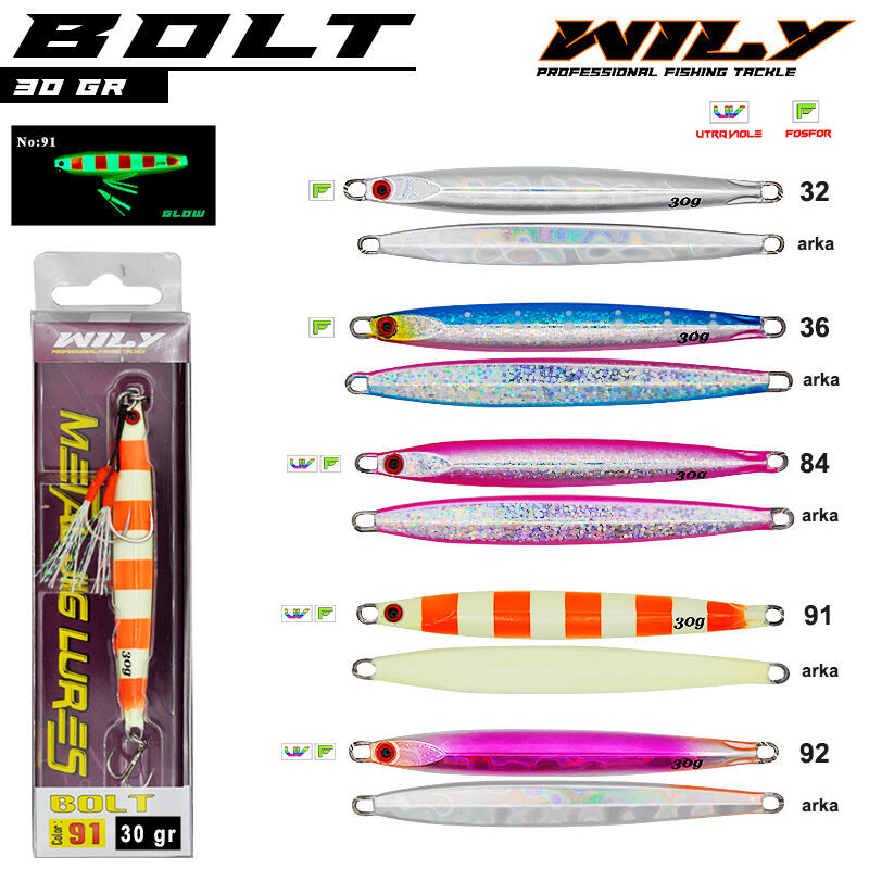 Wily Bolt Jig 30 gr