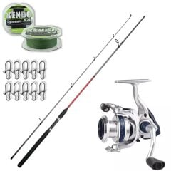 Okuma Aria 3000 - Remixon Flex 240cm Spin Olta Seti