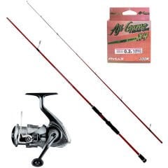 Okuma Red Spin 212cm 1-12gr - Daiwa Crossfire LT 26 1000 LRF Olta Seti