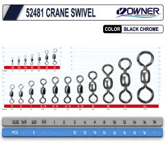 Owner 52445 King Stainless Swivel