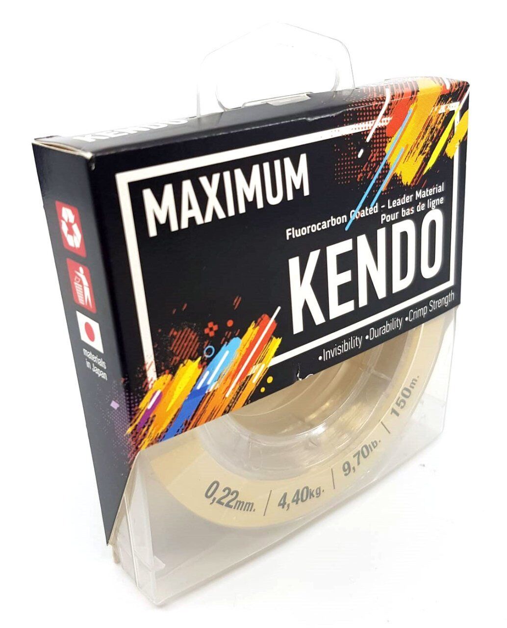 Kendo Maximum Fluorocarbon Coated 150 mt Şampanya Makara Misine