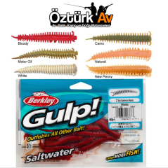 Berkley Gulp Sandworm 5cm 24 Adet Kokulu Silikon Yem
