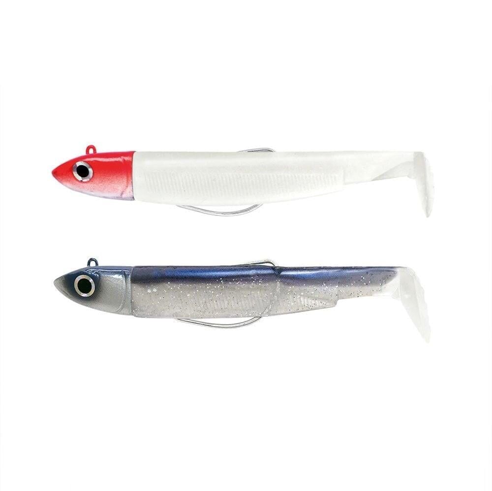 Fiiish BM70/1 BM3036 Double Combo Off Shore 6gr Redhead - Electric Blue Silikon Yem
