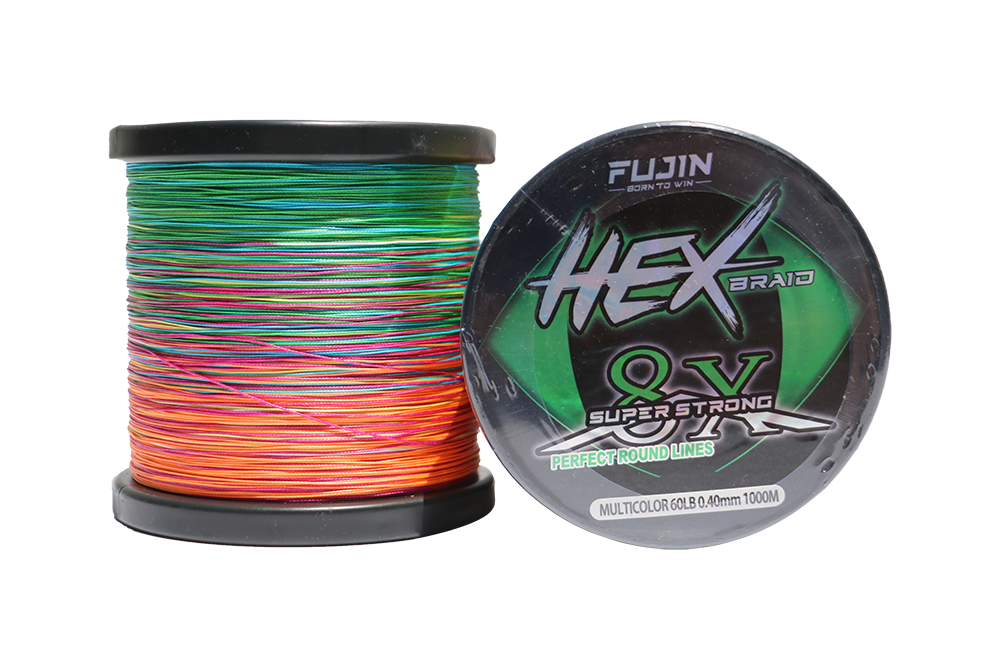 Fujin Hex Braid 8x 1000mt 0,40 mm Multicolor PE Bobin İp