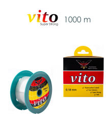 VİTO 0,18 1000M BOBİN MİSİNA ŞEFFAF