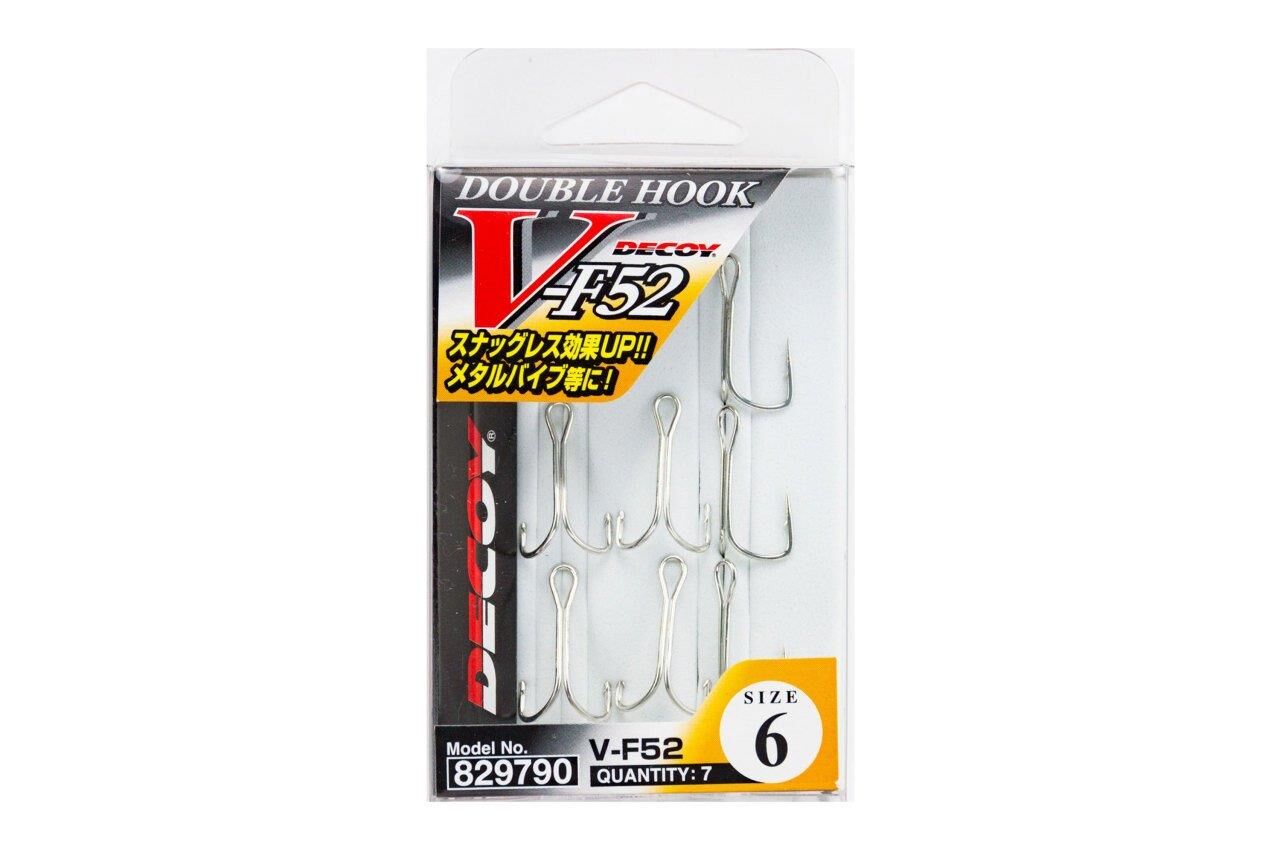 Decoy V-F52 Double Hook İkili Maket Balık İğnesi