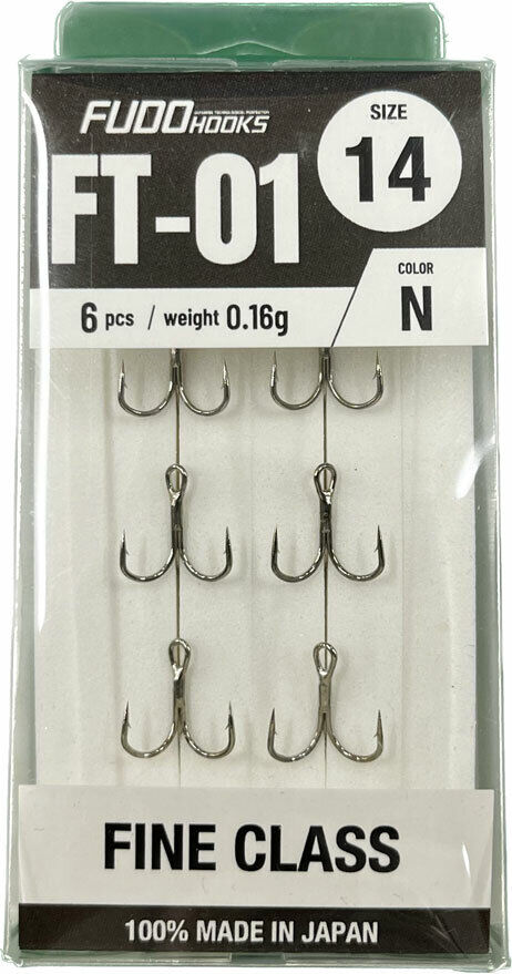 2230 FUDO TREBLE FINE CLASS #10 NIKEL 7P