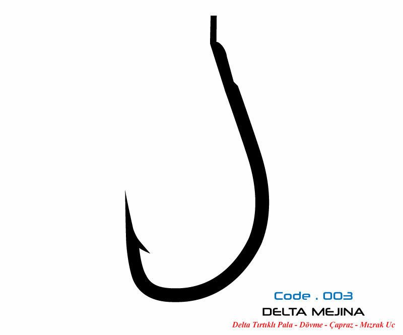 0031 DELTA MEJINA #9 BLACK NIKEL 11P