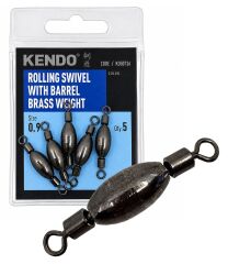 Kendo Rolling Swivel With Barrel Brass Weight 5 Adet ( Ağırlıklı Fırdöndü)