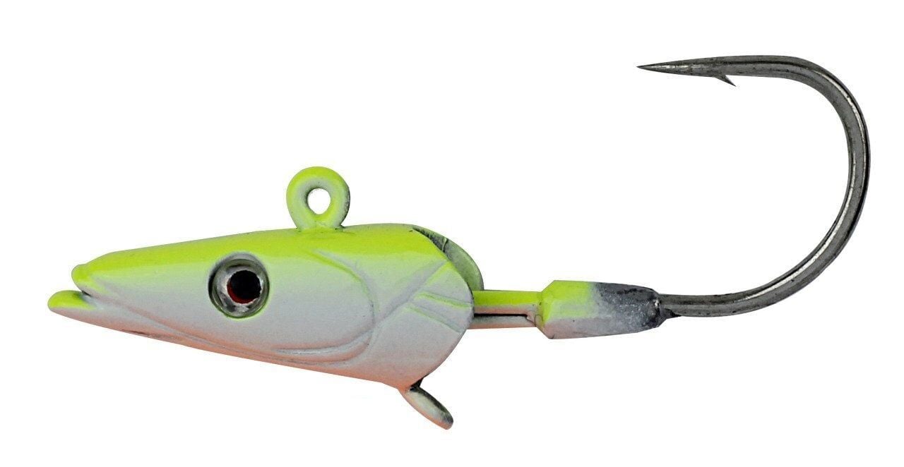 Savage gear Sandeel Jig Head 16g 3/0 - 3pcs Lemon Back Sahte Balık