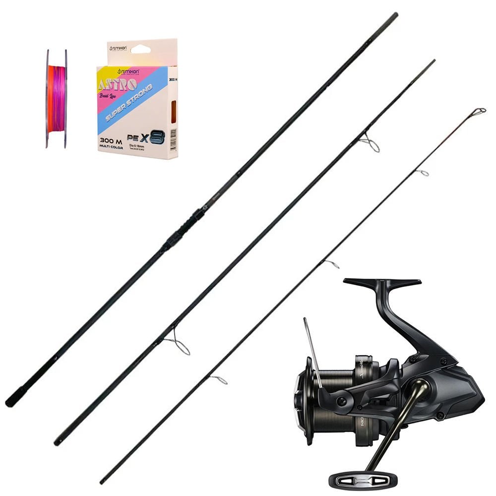 Shimano SpeedMaster 14000XTD - Prologıc C Series 360cm 3.5LBS Sazan Olta Seti