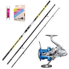 Shimano SpeedMaster 14000XSD - Ryobi Chiba 420cm 100-300gr Surf Olta Seti