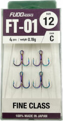 2239 FUDO TREBLE FINE CLASS #8 RENKLİ 5P