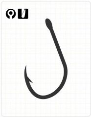 3401 SOI W/RING #13/0 BLACK NIKEL 2P