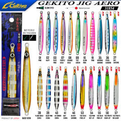 Cultiva   31854 Gekito Jig Aero 80g 13.5cm