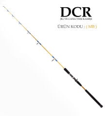 DCR HİLAL TETİKLİ JIG VE CANLI YEM KAMIŞI 185 CM 100-300 HARDAL