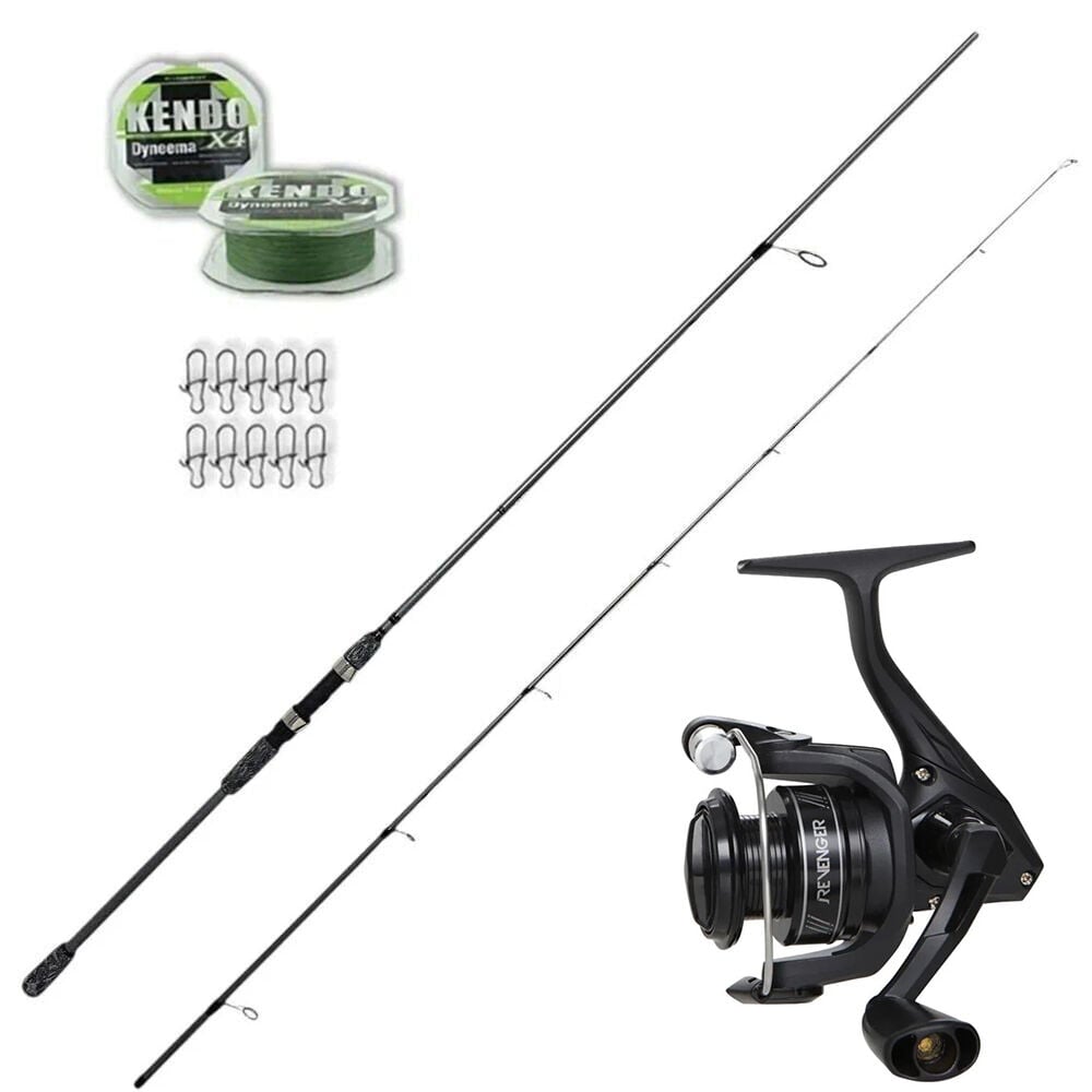 Okuma Wave Up 259cm 10-35gr - Okuma Revenger 4000 Spin Olta Seti