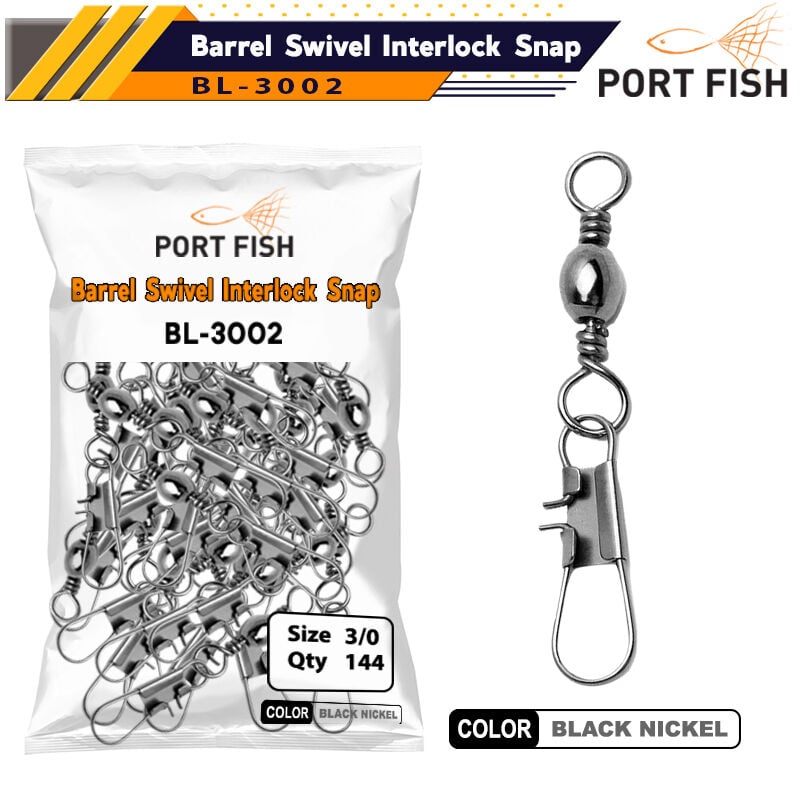 Portfish BL-3002 Kilitli Klips 144 Ad