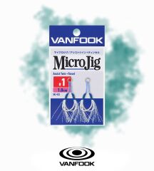 VANFOOK MJ-03 MICRO JIG TINSEL ASSIST 1CM 2P #1