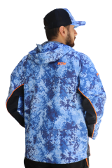 Fujin Raincoat Yağmurluk Marine Camo