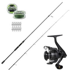 Okuma Wave Up 259cm 10-35gr - Okuma Revenger 3000 Spin Olta Seti