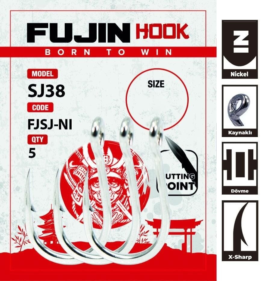 Fujin SJ38 Delikli Kaynaklı Assist Kancası