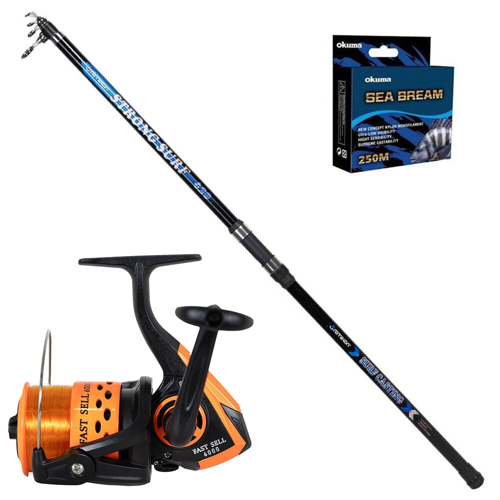 Remixon Fast Sell 6000 - Remixon Strong 420cm 100-250gr Surf Olta Seti