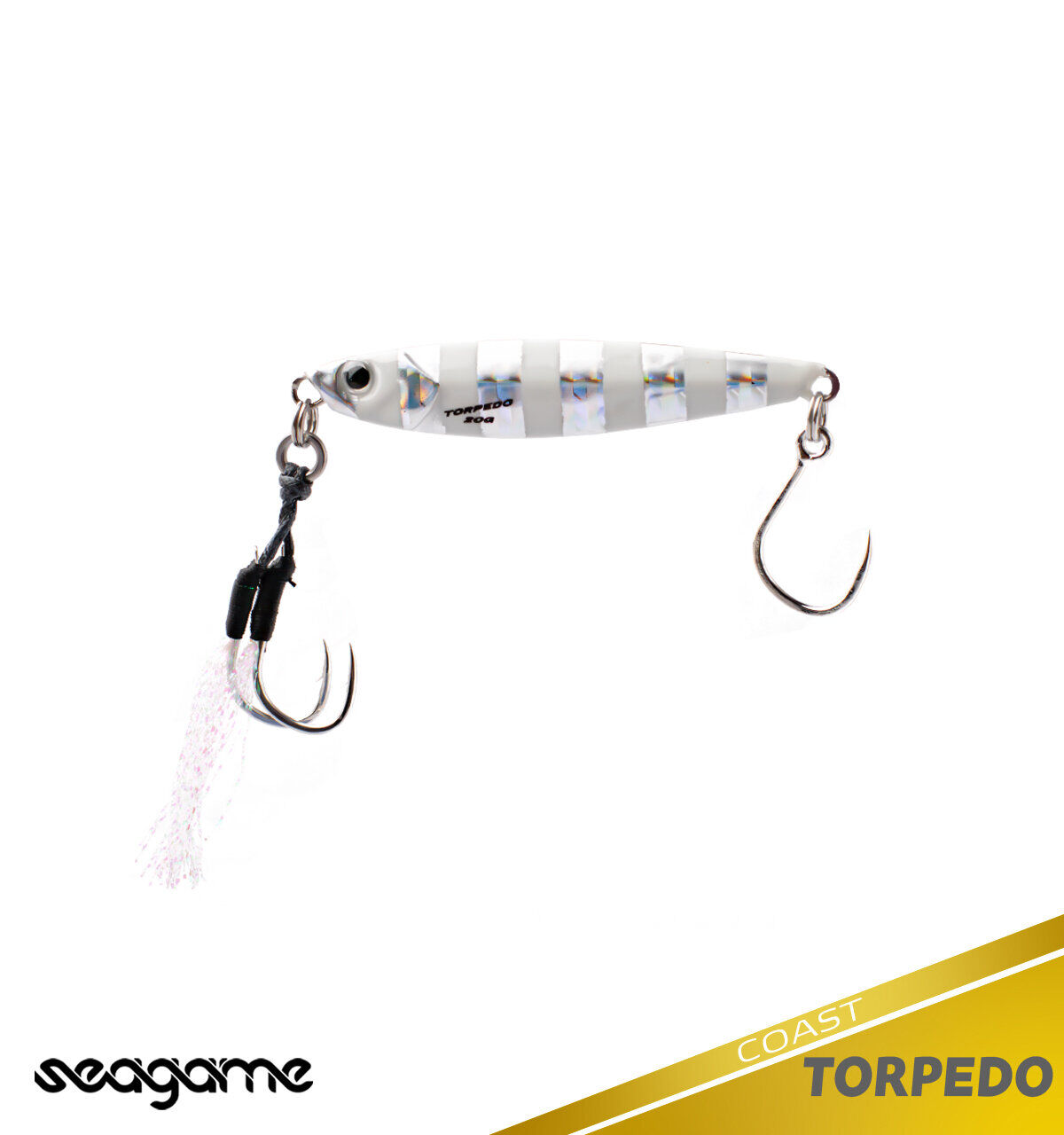 SEAGAME TORPEDO COAST 20G #001 ZEBRA GLOW